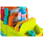 Auto na batérie - mechanik, so skrutkovačom - žlto-modré